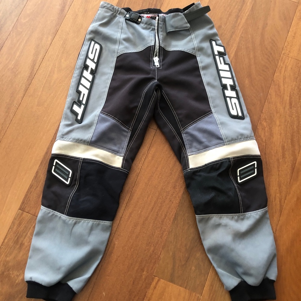 Shift Advanced Dirt Bike Racing Pants. Youth Size 12-14 28 inches